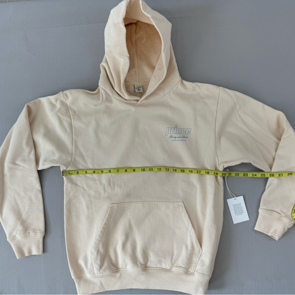 Sporty & Rich x Prince Health Unisex Hoodie Size Small NWT - Picture 9 of 11